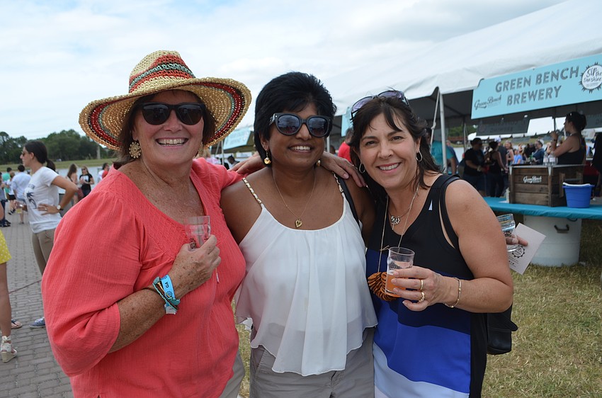 Pam Harding, Rose Bright and Sylvia Norris