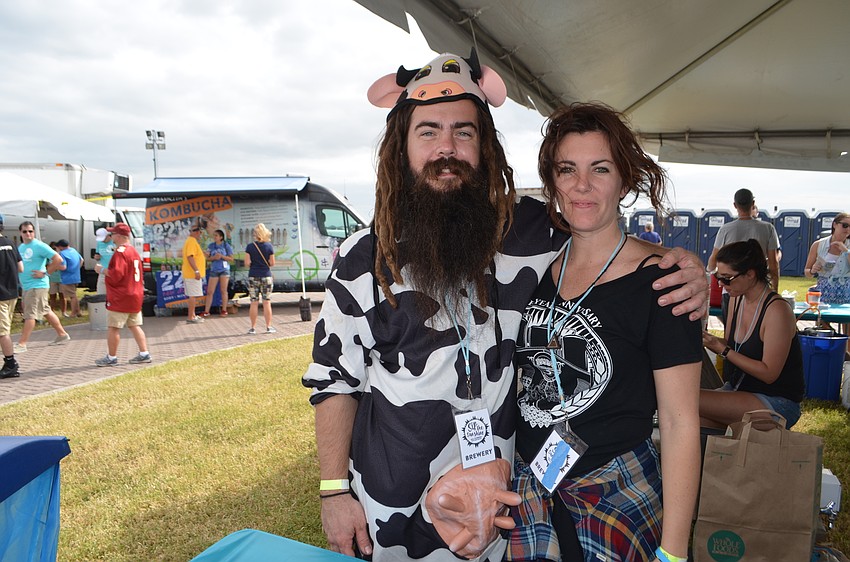 Evan Eksala and Jillian Ross of  JDub’s Brewing Company