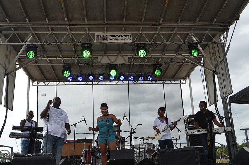 Jah Movement Reggae Band performed during the afternoon of Sip the Sunshine.
