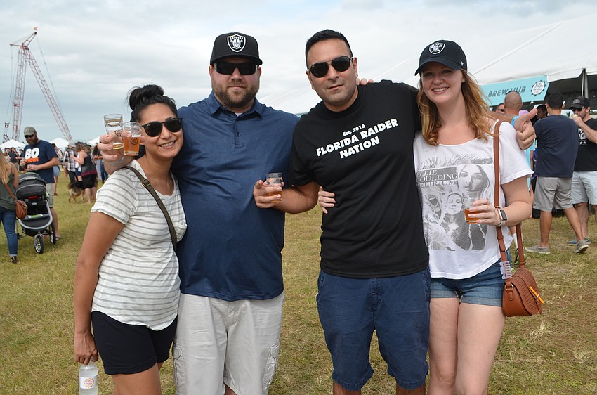 Stephanie Hernandez, Jon Mangano, Phil Benavides and Stephanie Shepard