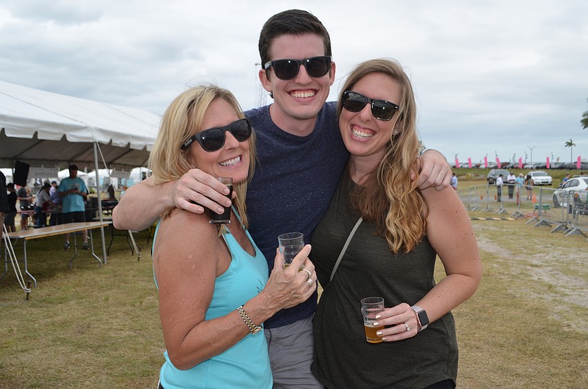 Madeline Brogan with son, Casey, and daughter, Kelly Stafford
