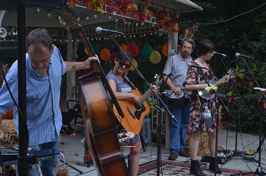 Local band Passerine provided neighbors with entertainment for the evening.