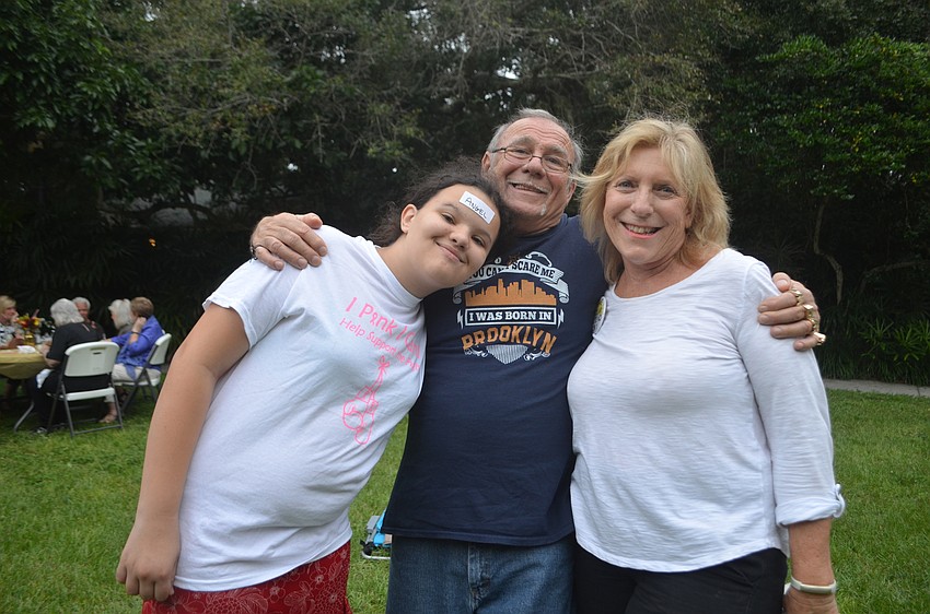 Angel Thomas, Grego DiBona and Carol Butera