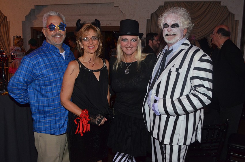 Bill Simpson as a “sports writer who should be home watching the Word Series,” Cyndi Flanagan as a “Oscar party attendee,” Tammy Walsh as “Mrs. Beetlejuice” and Kevin Friedman as “Beetlejuice”