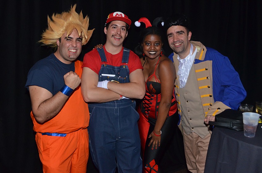 Steve Nunes as “Gotku,” Daniel Santiso as “Mario,” Jennifer Civil as “Harley Quinn” and Carlos Caballero as “Hamilton”