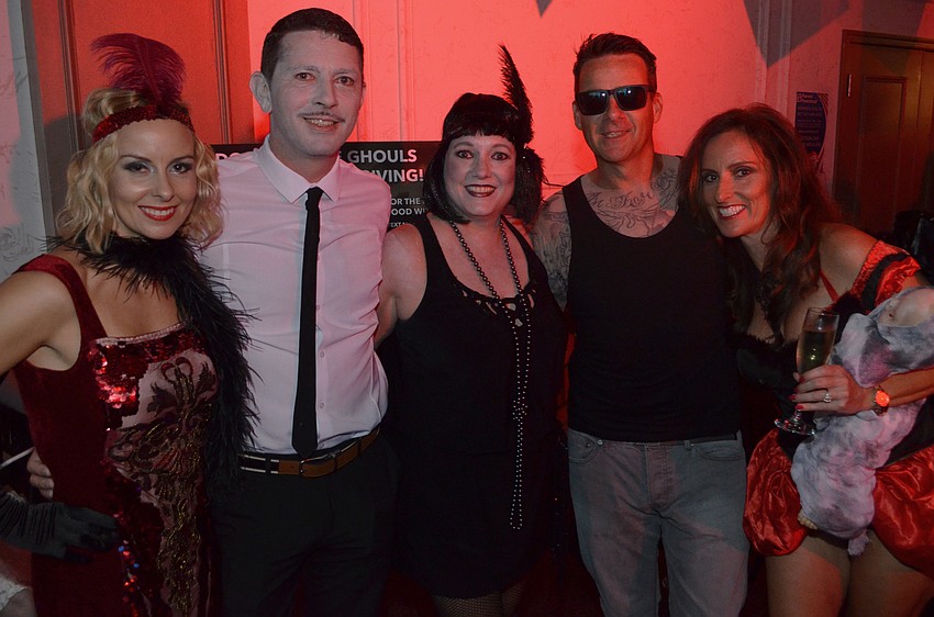 Catherine McDonnell as “1920s girl,” David and Donna Forway as “Silent movie stars,” Rory McDonald as “Adam Levine” and Leonie McDonald as “his Victoria’s Secret Model wife and baby”