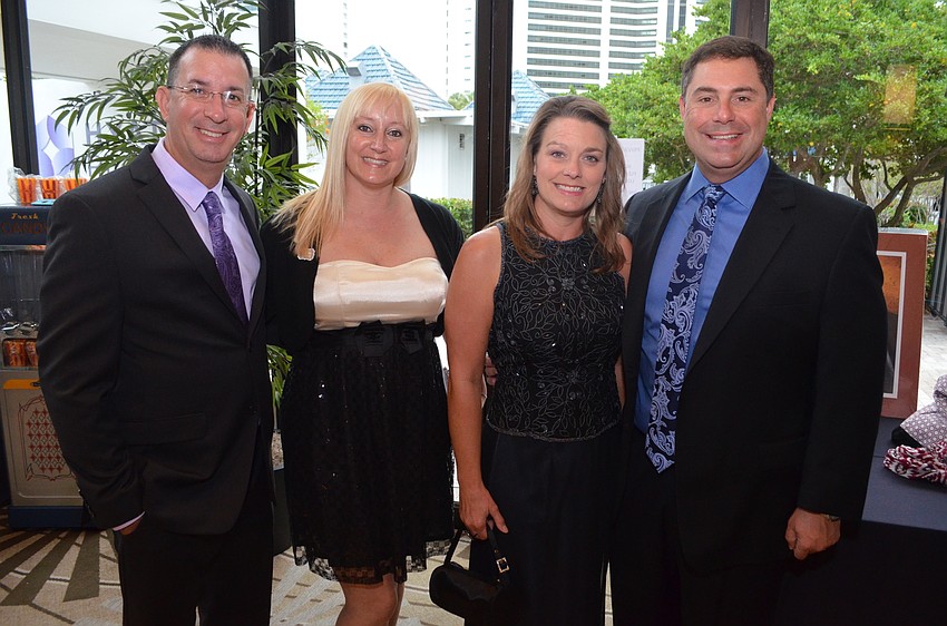 Corey and Denise Ogg with Sheila and David Anthony