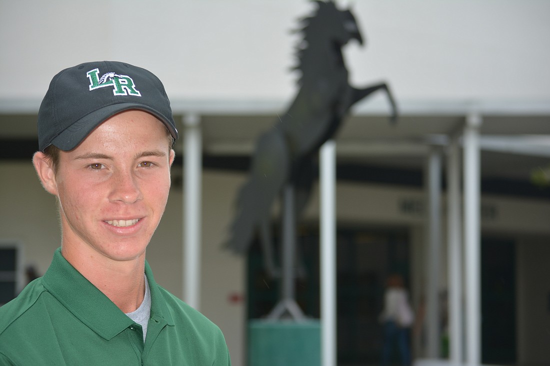 Lakewood Ranch boys golfer Drew Angelo finished sixth overall at the Class 3A state tournament on Oct. 26. Angelo shot a 74 on consecutive days during the tournament, finishing with a 148.