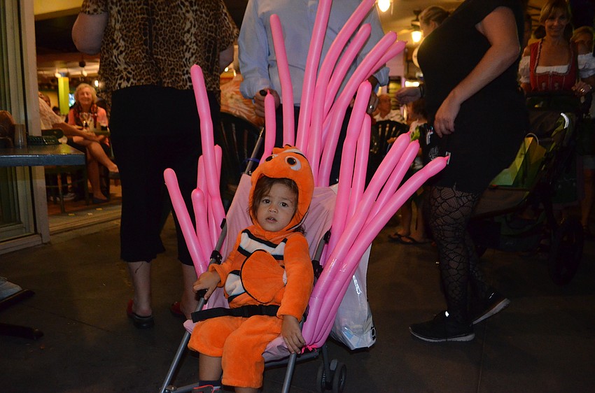 Oliver Milligan, 1 ½  as Nemo with his anemone