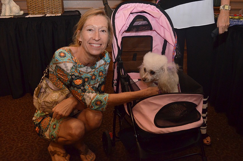 Robin Fiegle and Lolita.