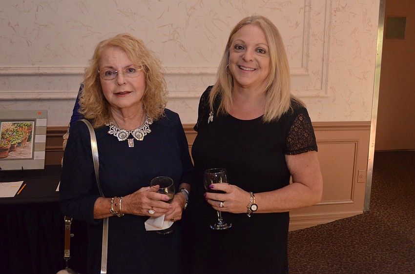 Paula Falk and Lynne Frasche