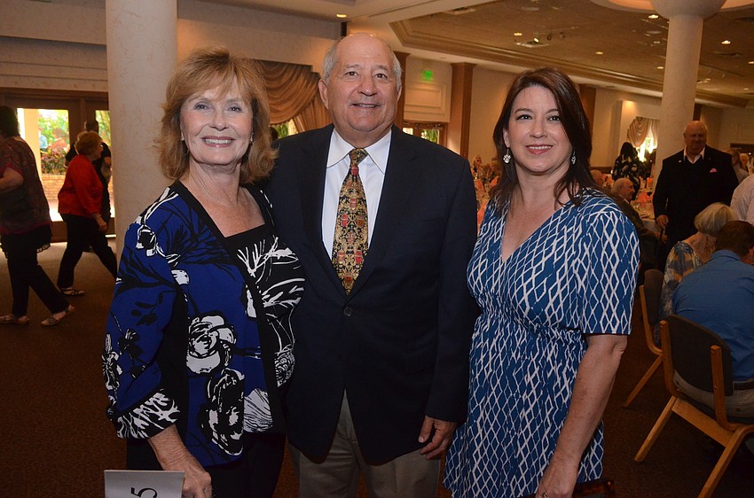 Virginia Gregory, Frank Robles and Lauren Keith