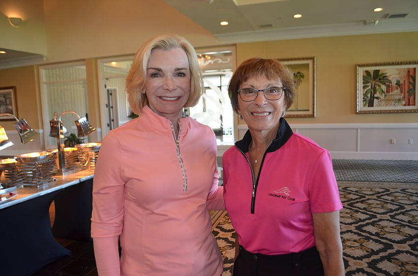 Event co-chairwomen Noreen Ackerman and Betty Lupacchino-Gorre