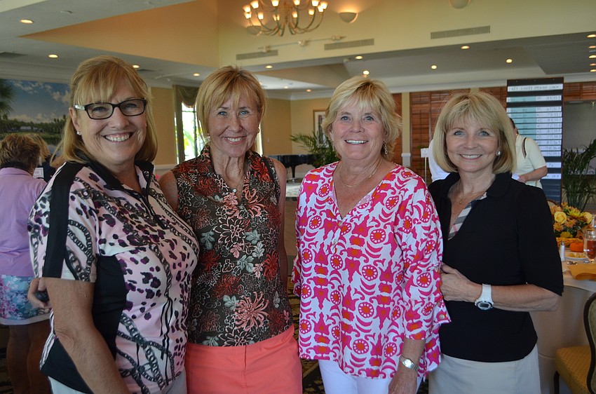 Michele Kaleida, Linda Rhinelander, Andree Keebaugh and Mary Meloche