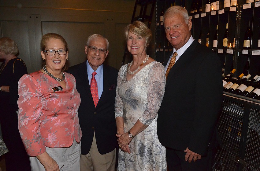 Susan and Zuheir Sofia with Mary Kay and Walter Wenk