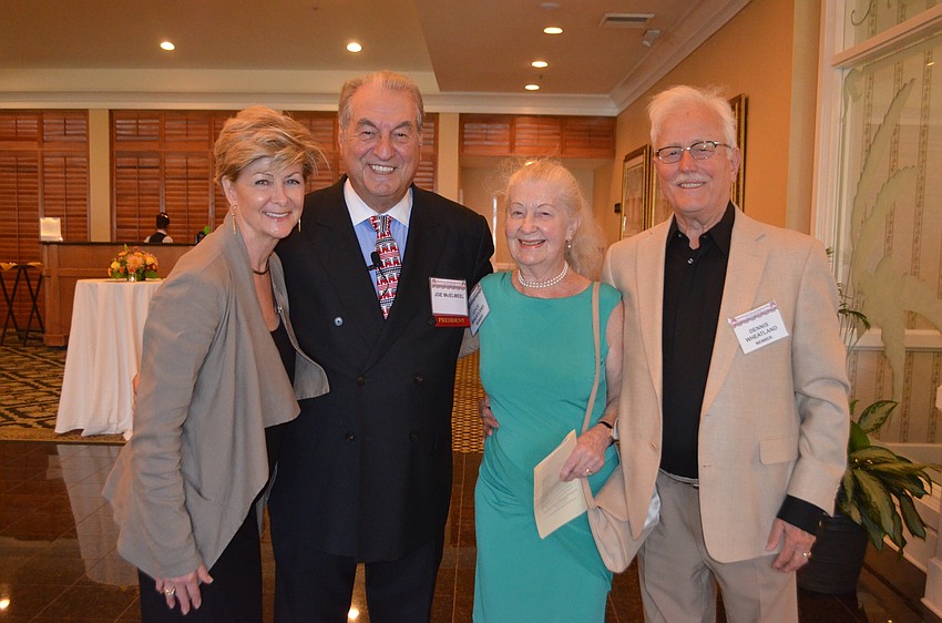 Nancy and Joe McElmeel with Joyce and Dennis Wheatland