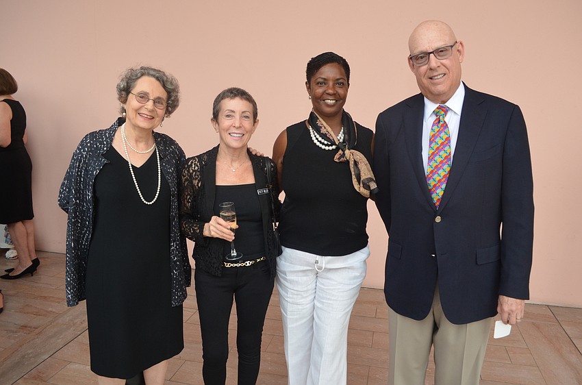 Marge Ellin, Patty Miller, Lisa Reese and Leon Ellin