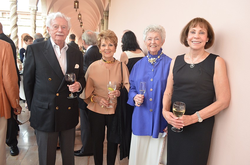 Larry Merriman, Mary Mitchell, JoAnn Burhart and Joanne Powers