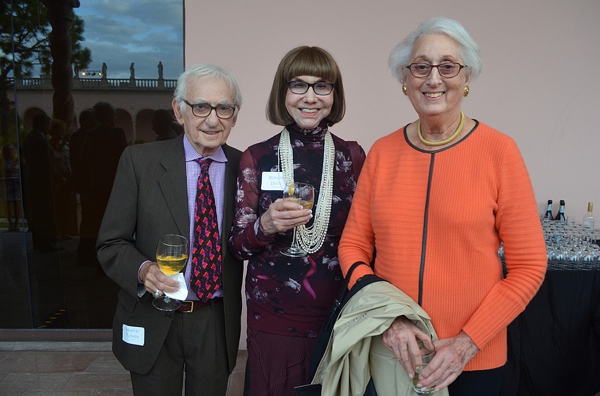 Martin Tucker, Bernice Davis and Ina Schnell