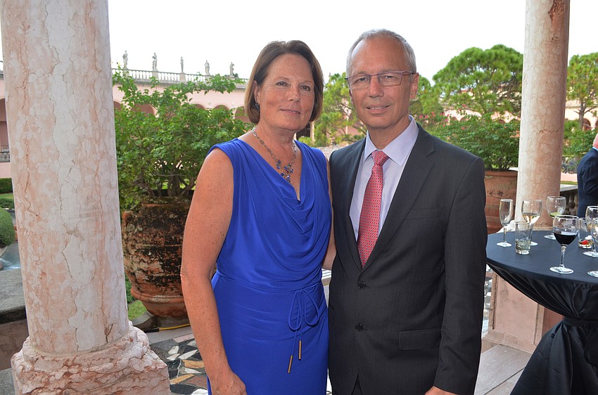 Lisa Lee-High and Executive Director of the Ringling Steven High