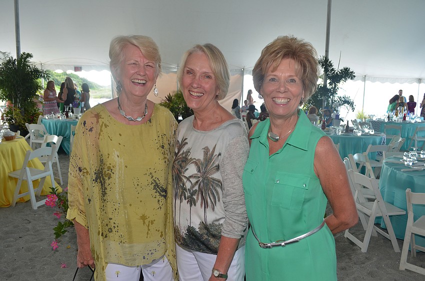 Nola Hietbrink, Carol Elliott and Ollie Johnson