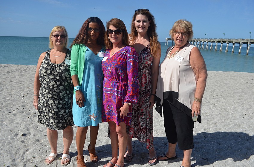 Deborah Whisner, Tamara Pasquale, Lynn Moseley, Mary Schwass and Mary Moscatelli