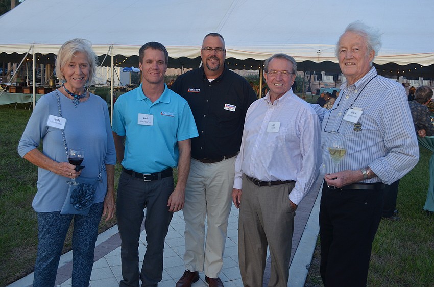Anita Zimmerman, Zach Holladay, Ross Russo, Jon Swift and Frank Zimmerman