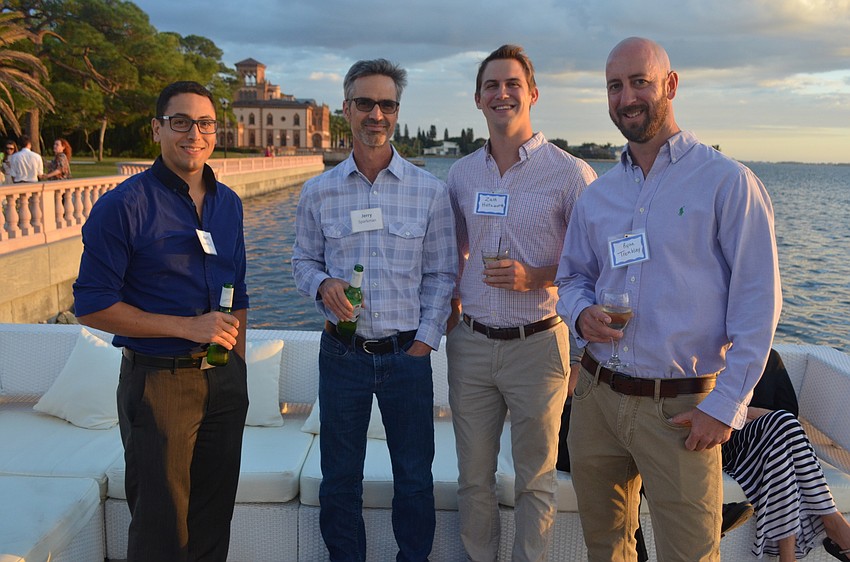 Karl Bernhard, Jerry Sparkman, Zach Holzworth and Ryan Tremblay