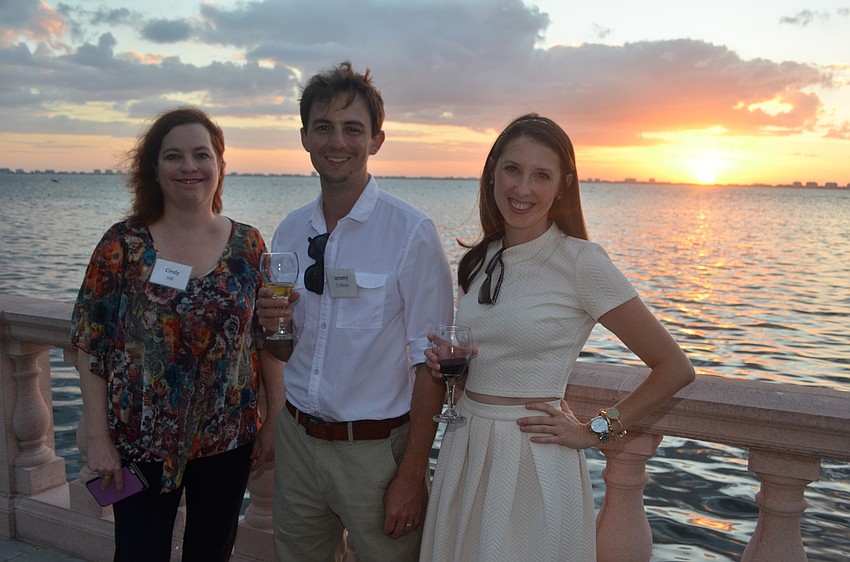 Cindy Hill with Jeremy and Amanda Croteau