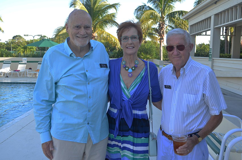 Phil Cady with Jan and Jerry Fox