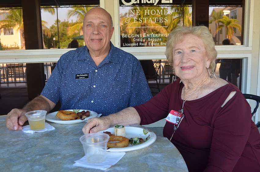 Joe Palumbo and Evey Huntington