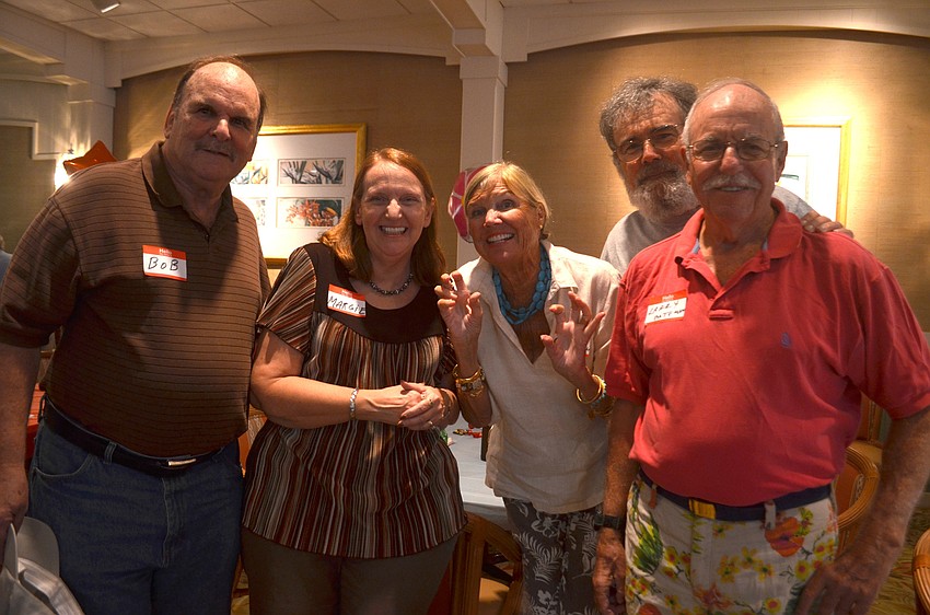 Bob Clarke, Margie Clarke, Annie Bateman, Bill Coughlin and Larry Bateman