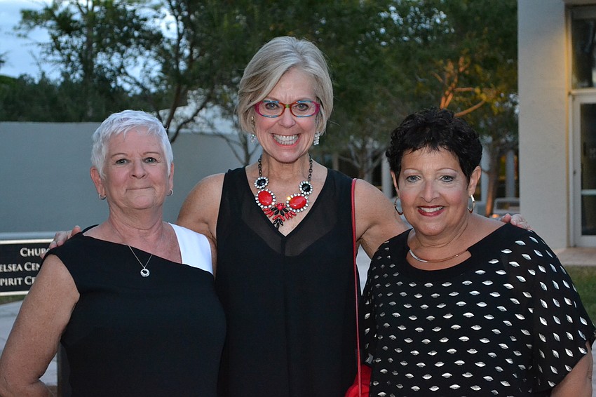 Cydelle Quinn, Community Foundation of Sarasota County President and CEO Roxie Jerde and Wendy Katz