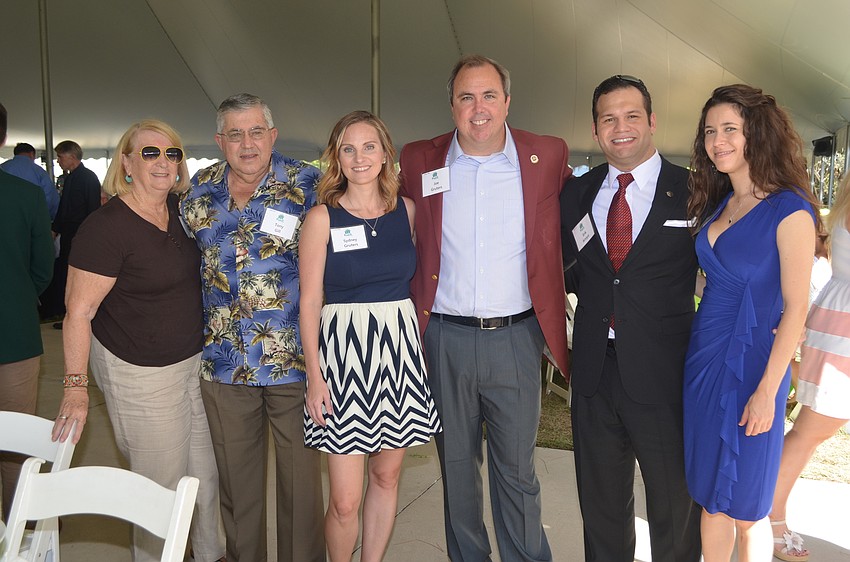 Jo and Tony Gil, Sydney and Joe Gruters, Erik Arroyo and Dawn Kalish