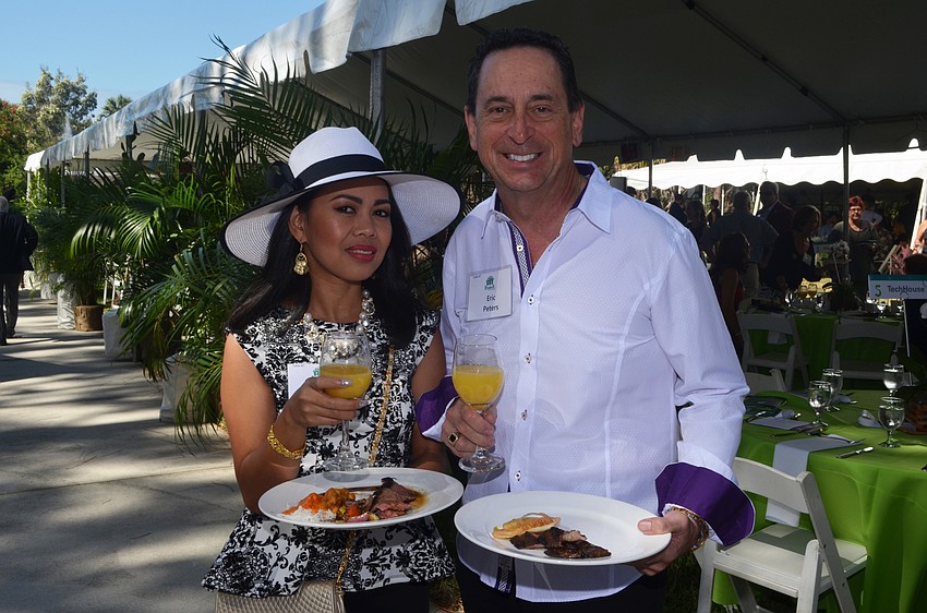 Sheila Watkins and Eric Peters