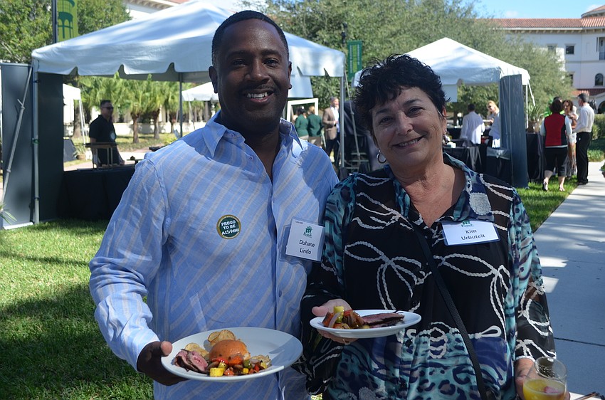 Duhane Lindo and Kim Urbuteit