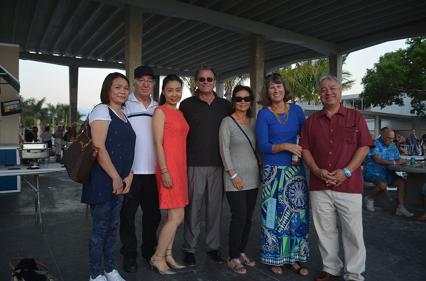 Heidi Wang, Paul Todoran, Julie Liu, Gene McBride, Tammy McBride, Kim Langedyk and Ramiro Vasquez
