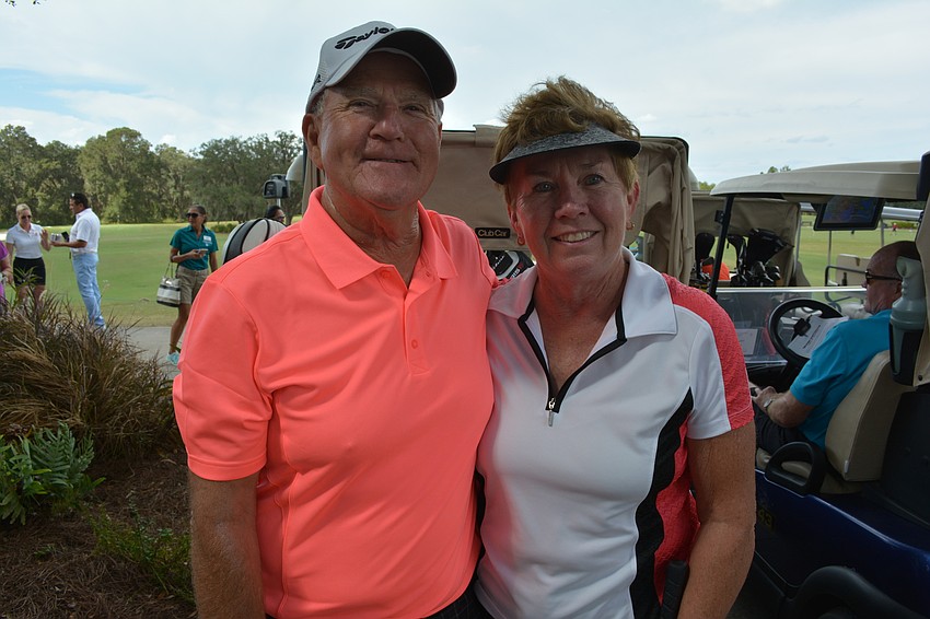 Danny and Kathy Wilkins of The Villages came to support the fundraiser.