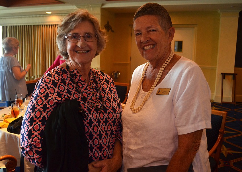 Gail Landry and Anne Roberts