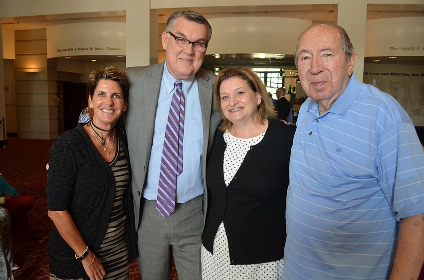 Audrey Robbins, Jim Roque, Trisha Mire and Herman Frankel