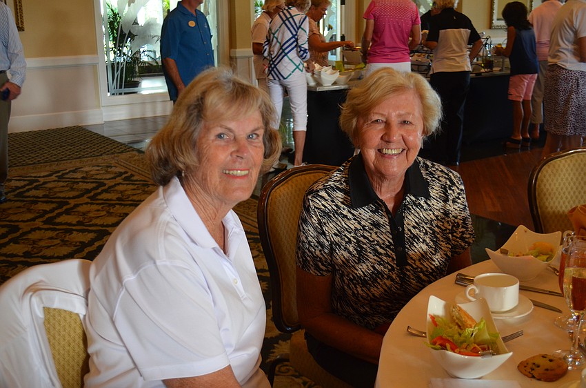 Nancy Mueller and Betty Sarzynski