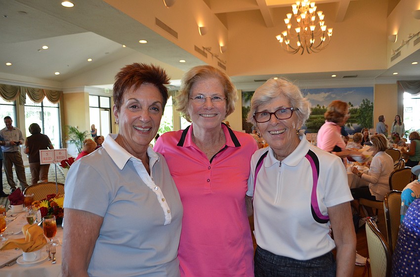 Liz Gold, Loretta Lobes and Sylva Langton