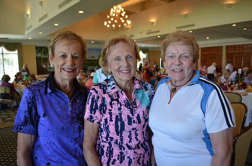 Barb Kiefer, Carol Westwood and Ginny Allen