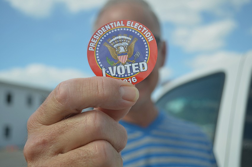 One Sarasota voter said he though this has been a more 