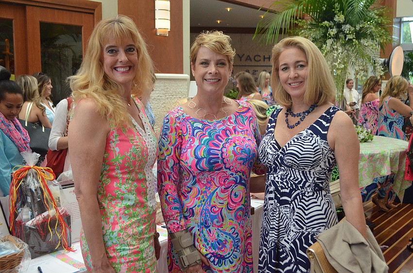 Keri Kuhn, Ginny Wyatt and Leslie Korff