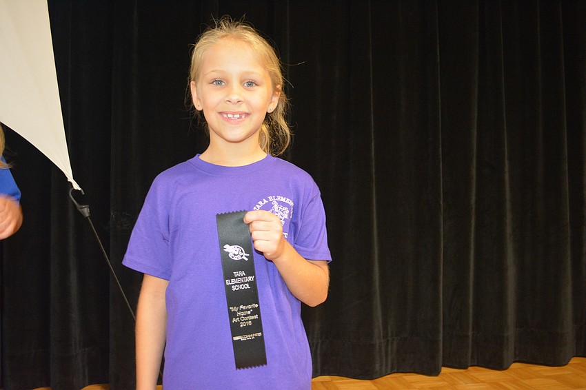 Samantha Pisani was champion of the second-grade division.