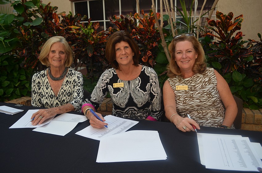 Mary Beth Leeming, Meg Ferlise and Julie Delaney