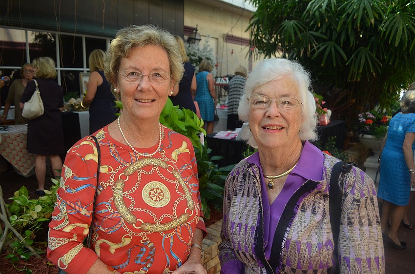 Caroline Lawrence and Susan Featherman