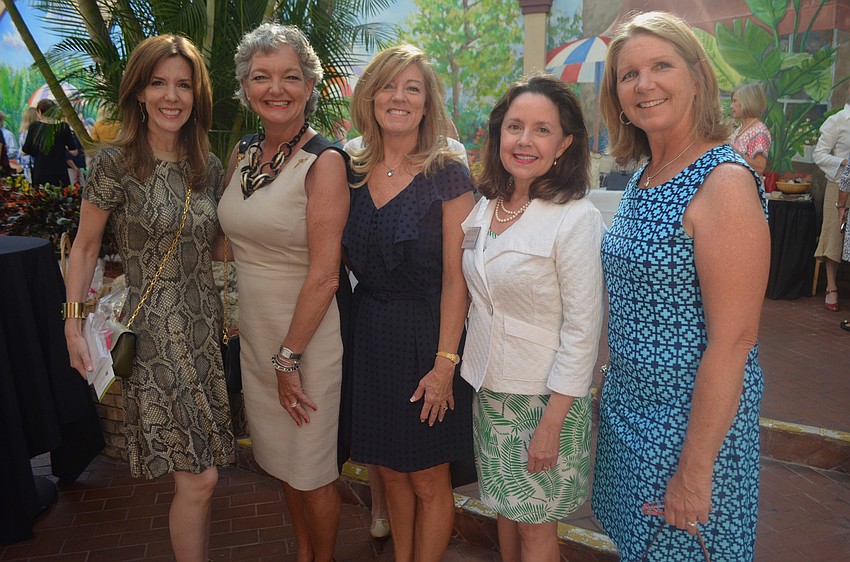 Jackie Rogers, Mary Beth Goddard, Susan Maier, Kathryn Carr and Terri Baker
