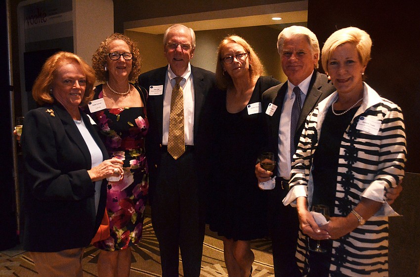 Judy Graham, Dede Curran, John and Debbie Dart and Robert and Debbie Toale